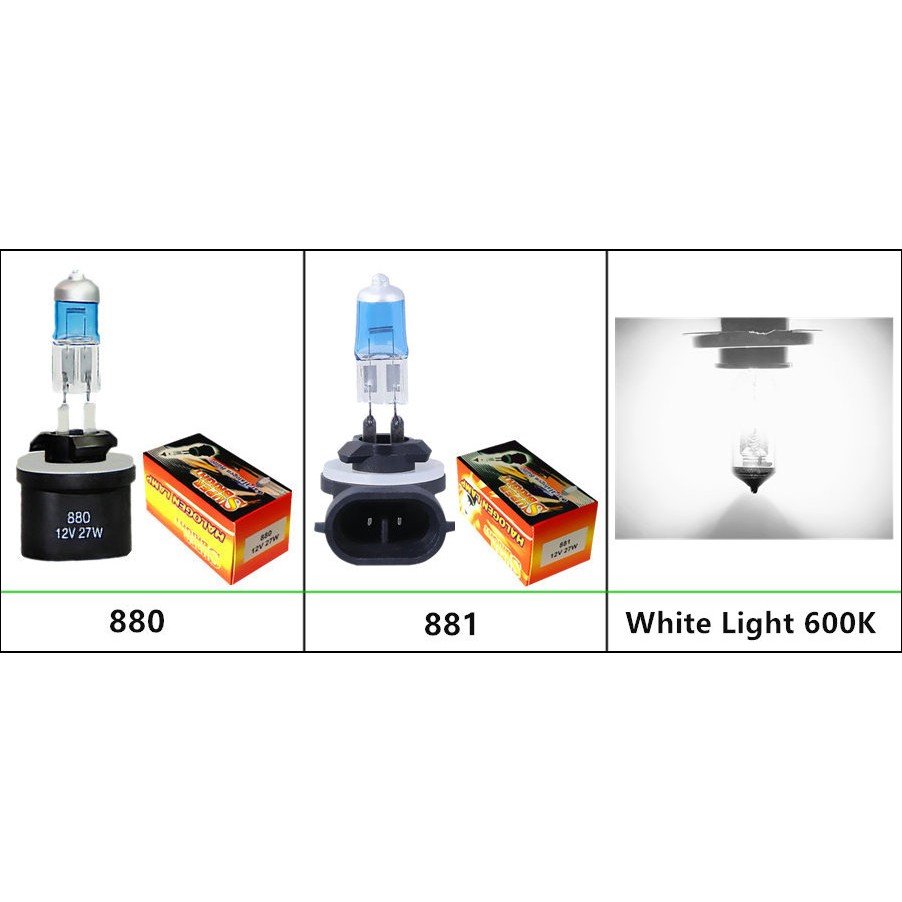 Bóng Đèn Halogen Siêu Sáng H1 H3 H4 H7 H8 H9 H11 9005 Hb3 9006 Hb4 55w 100w 12v Cho Xe Hơi