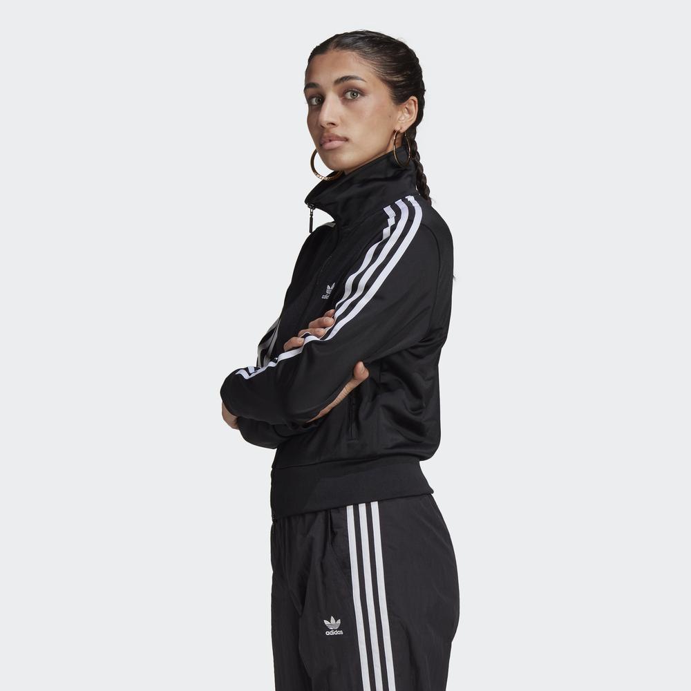 Áo Khoác adidas ORIGINALS Nữ Track jacket Firebird Primeblue Classics Adicolor Màu đen GN2817