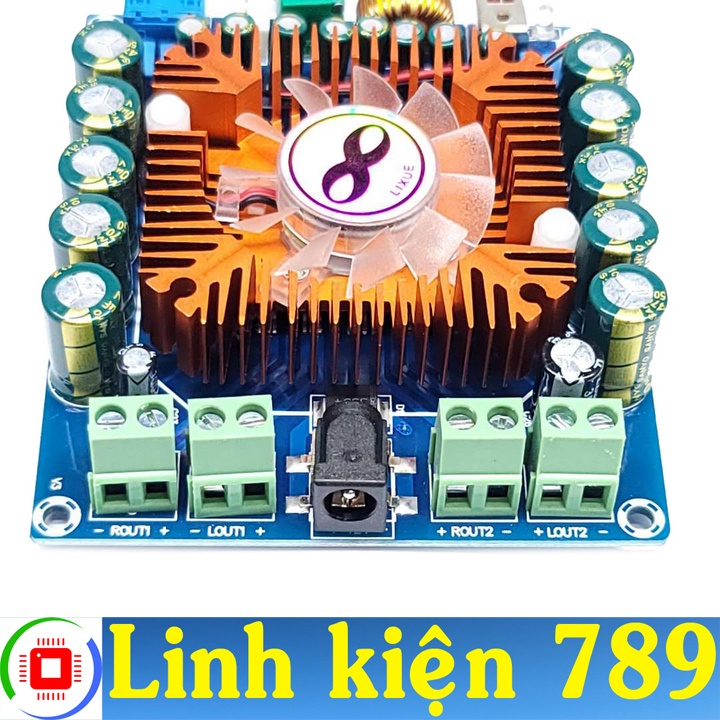 Mạch khuếch đại 4 kênh V3 TDA7850 4x50W - Linh kiện 789