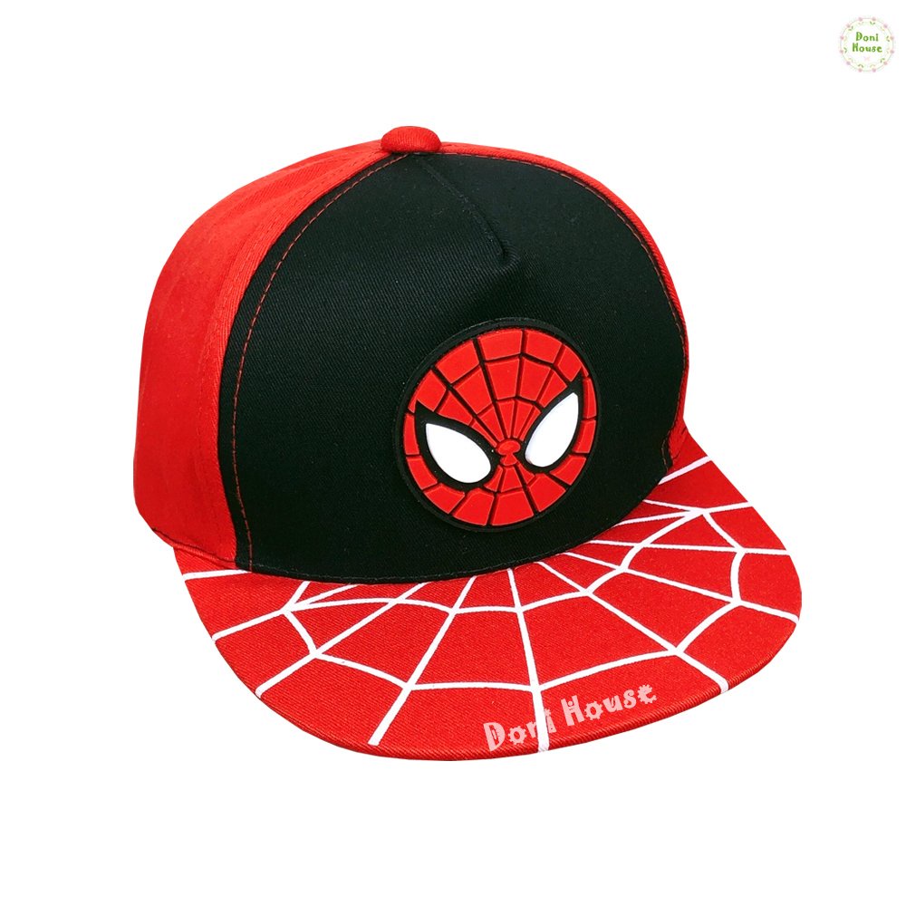 [Bé 2-4 tuổi] Nón Kết Mũ Lưỡi Trai Từ 2 3 4 Tuổi Vòng Đầu 50.5cm Hình Người Nhện Spiderman Cho Bé Trai NK20 - Doni House