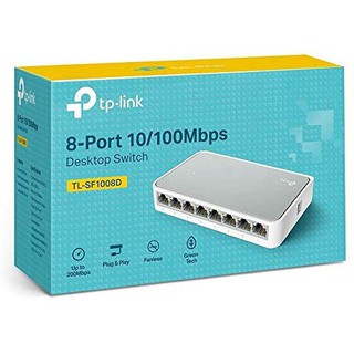 Switch TP-Link TL-SF1008D 8 port.