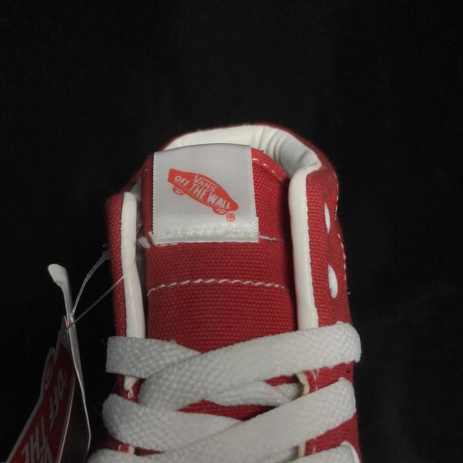 a Giày Vans Old School Cao Cổ Red Đỏ | Ảnh thật - Full Box - Freeship Có Sẵn ⚡ CHẤT sịn : 2021 ' ¹ $ * ࿋ོ༙ ` ₜ d 🏳️‍🌈