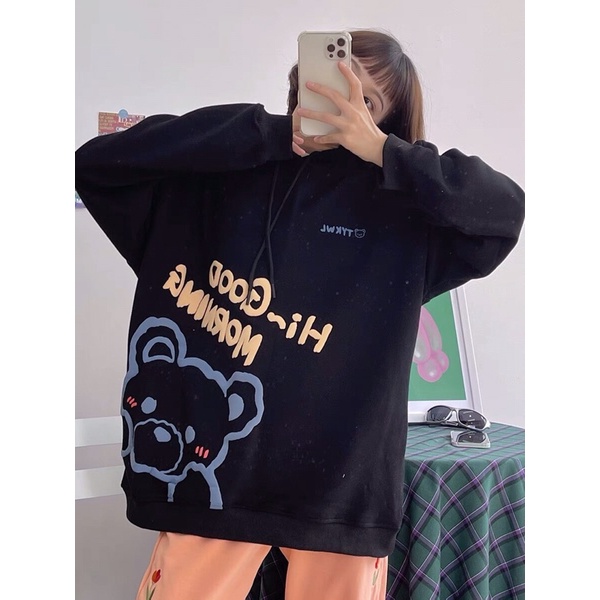 Áo nỉ hoodie gấu trend 2021 | BigBuy360 - bigbuy360.vn
