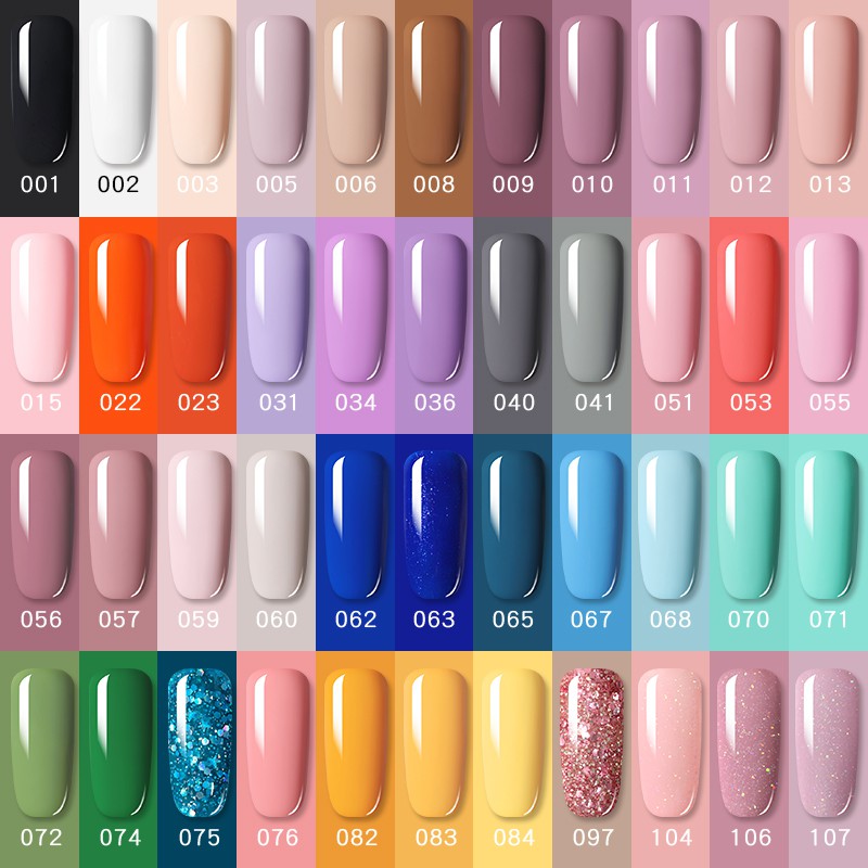 UR SUGAR Set 3 lọ sơn móng tay màu trơn tiện dụng