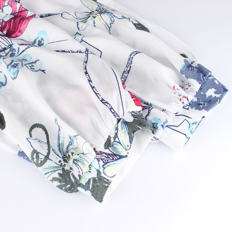 Đầm Dự Tiệc Tay Dài Cổ Chữ V Plus Size Thời Trang 2019 Cho Nữ