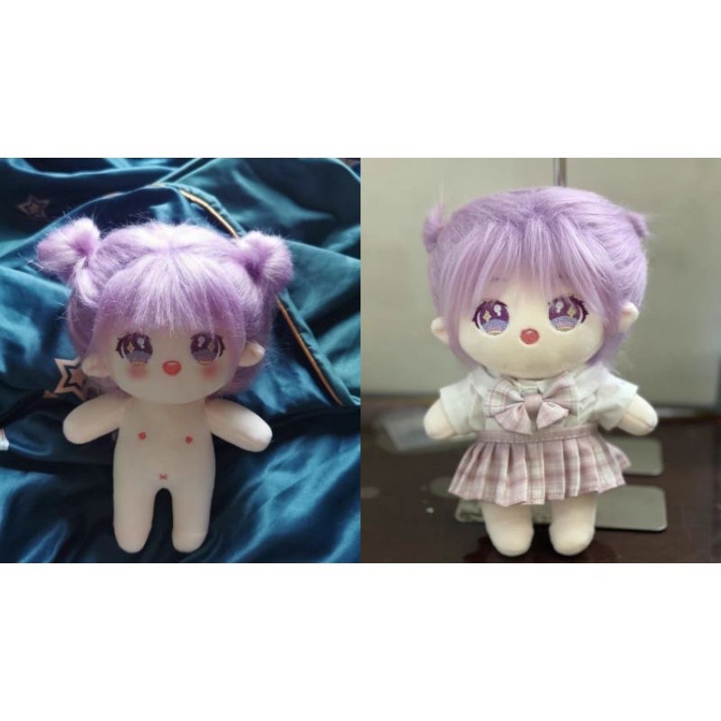 SẴN Búp Bê Doll 20cm nhiều mẫu gấu bông đồ chơi không thuộc tính idol kpop thú nhồi bông bé trai gái outfit baby