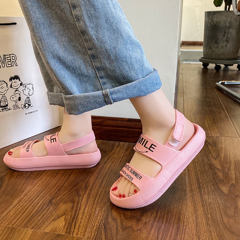 Dép Sandal Xỏ Ngón EVA Đế Dày Thời Trang Cho Nữ Sinh