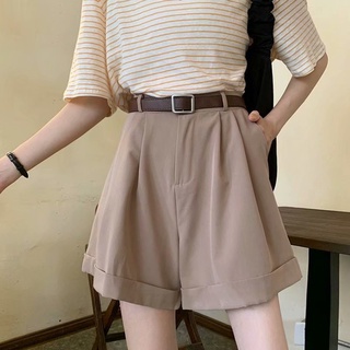 Quần Short Nữ Gập Gấu Cá Tính