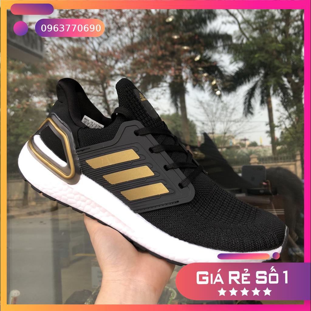 ⚡️[Cực Chất] Giày Thể Thao Sneaker Ultra Boost Đen Vàng 2020 - DucToanm64b