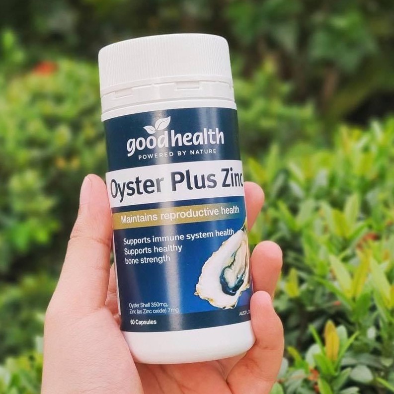 (Hàng Úc)Tinh chất hàu Úc Goodhealth Oyster Plus ZinC 60 viên