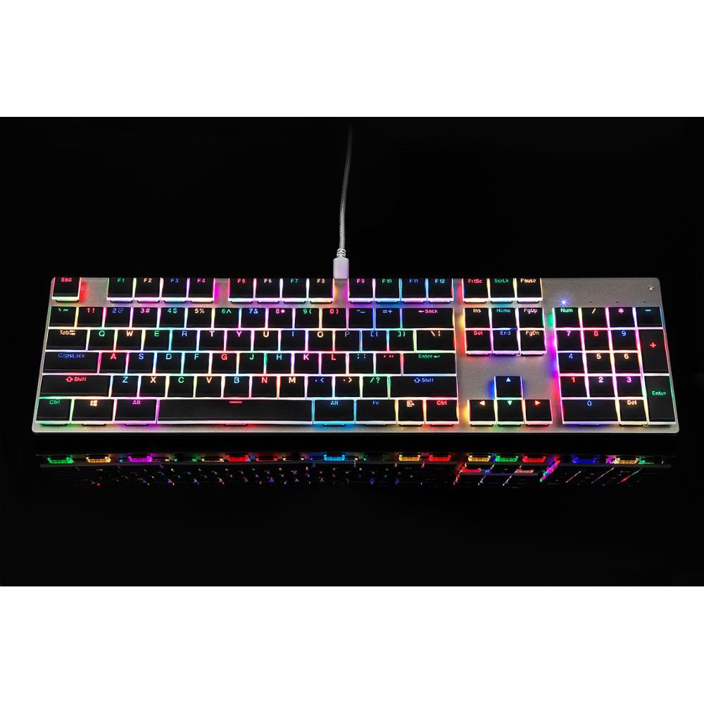 [Mã 33ELSALE hoàn 7% xu đơn 300k] Bàn Phím Cơ Chuyên Game Motospeed CK94 NKRO LED RGB (Đen)