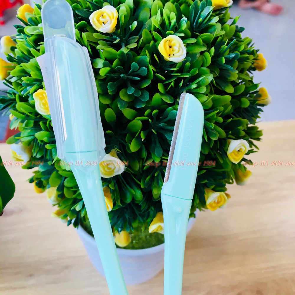 💖💖💖Dao Cạo Mày VACOSI EYEBROW KNIFE - DC01 Xanh, Hồng (Giao Màu Ngẫu Nhiên) | BigBuy360 - bigbuy360.vn