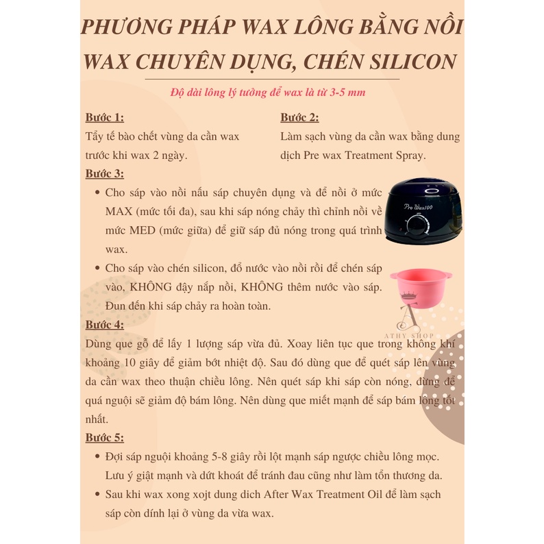 SÁP WAX LÔNG YOUNGERIST THƠM MÙI DỪA BÁM LÔNG TỐT dùng cho nách tay chân lưng bikini vùng kín