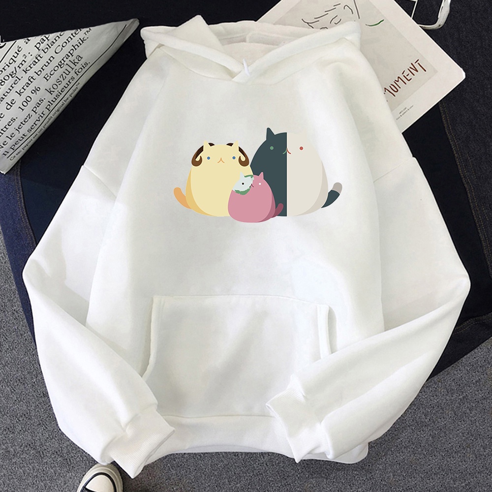Áo Hoodie Họa Tiết Mèo Michael Dream Smp Kawaii Cho Tuổi Teen