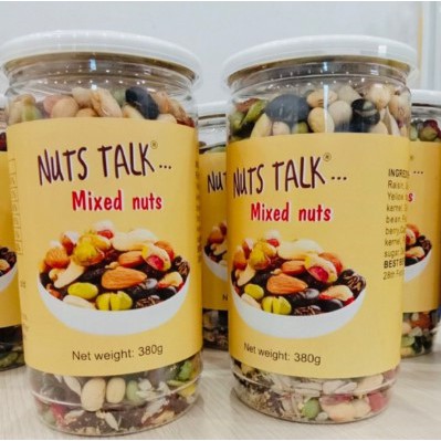 Hũ Mix Nuts Các Loại Hạt Dinh Dưỡng 380g