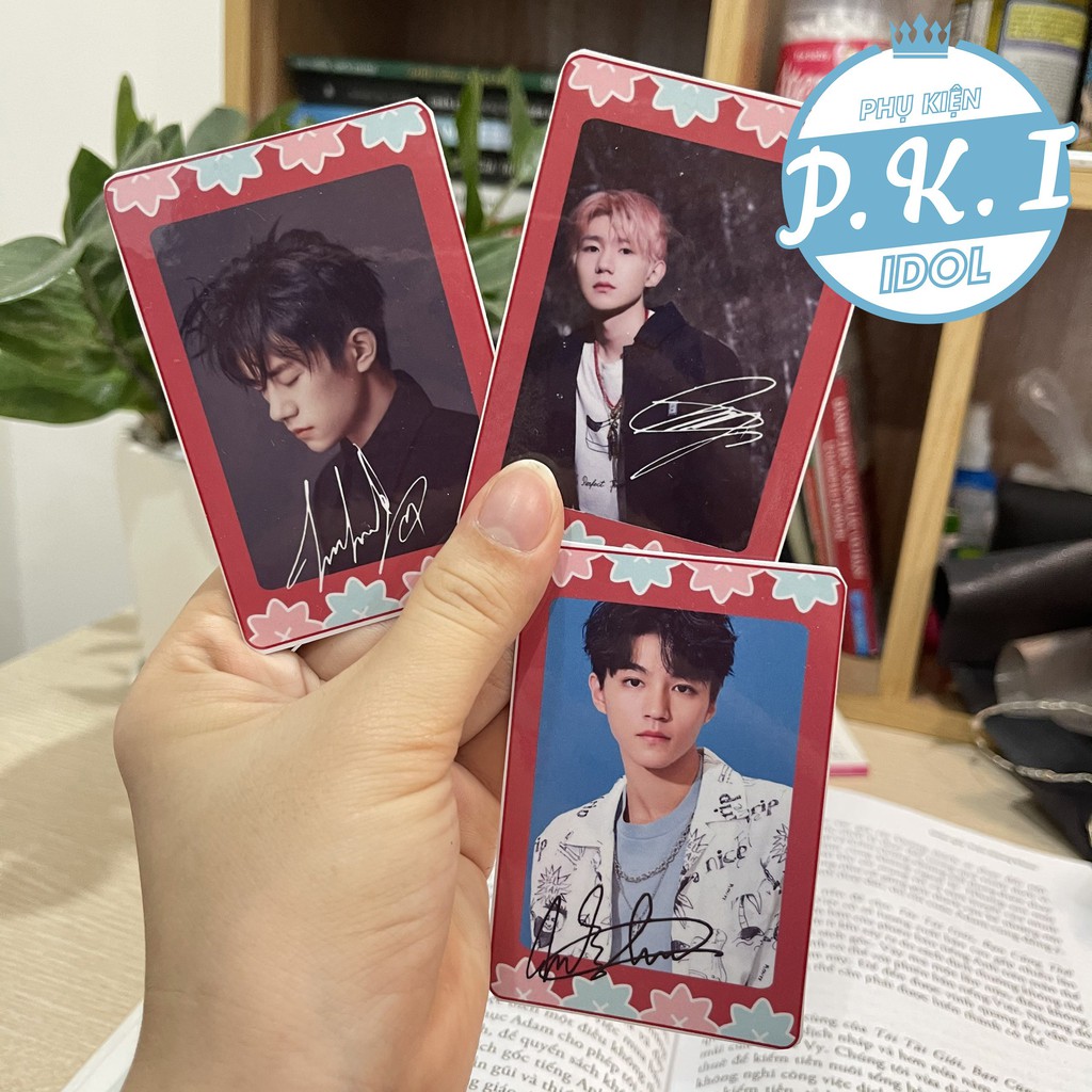 Bộ Card Cứng In Hình Nhóm Nhạc TFBoys –Các Thành Viên TFBoys Bo Góc Sang Trọng