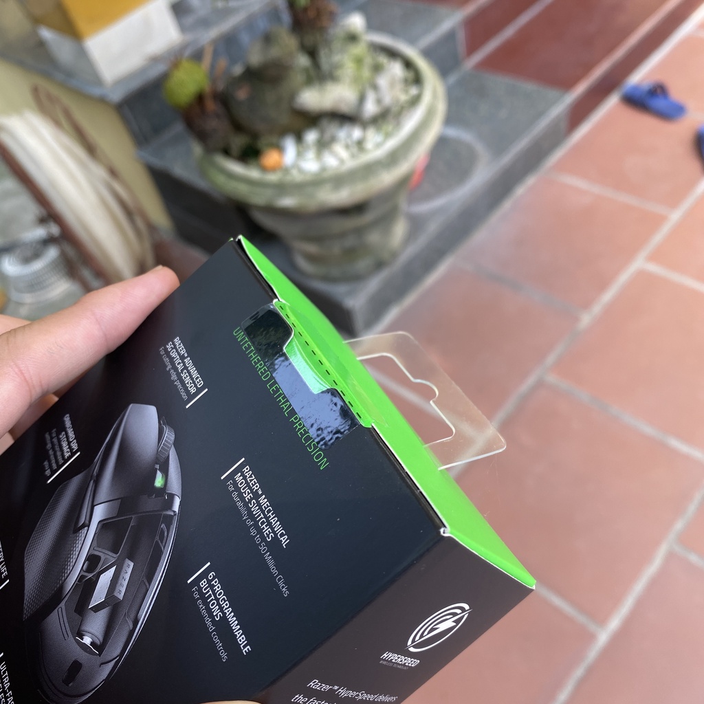 Chuột không dây Razer Basilisk X HyperSpeed - Chuột game Chính Hãng Bảo Hành 12 tháng