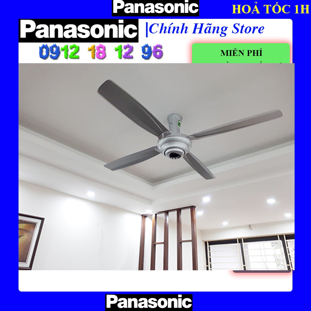 [Chỉ bán HCM] Quạt trần 4 cánh Panasonic F-56MPG-GO  F-56MPG-S