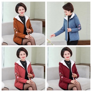 Áo phao nữ trung niên QCCC