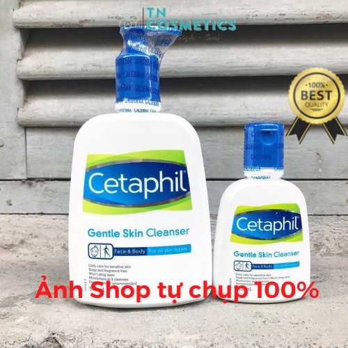 Sữa Rửa Mặt Dịu Nhẹ Dành Cho Da Nhạy Cảm Cetaphil Gentle Skin Cleanser, SRM Cetaphil 125ml, 500ml, 591ml SRM1005