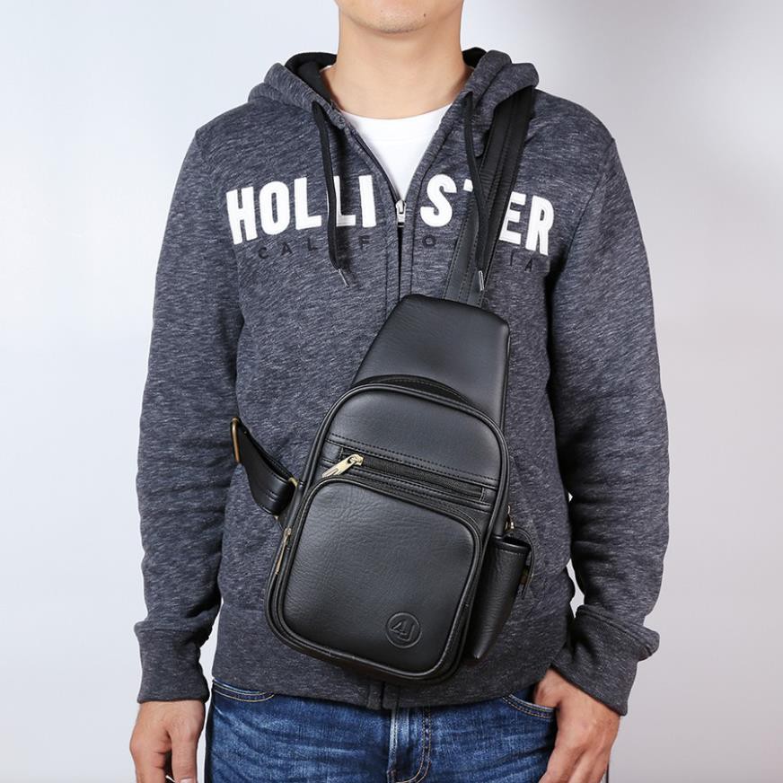 Túi Đeo Chéo Trước Ngực Cao Cấp Da Tổng Hợp Thời Trang [HÀNG  | BigBuy360 - bigbuy360.vn