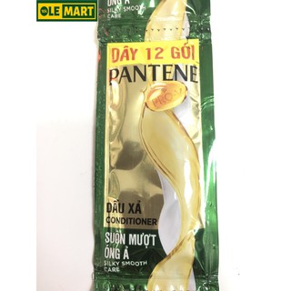 Dầu xả Pantene suôn mượt óng ả 6g x 12 gói