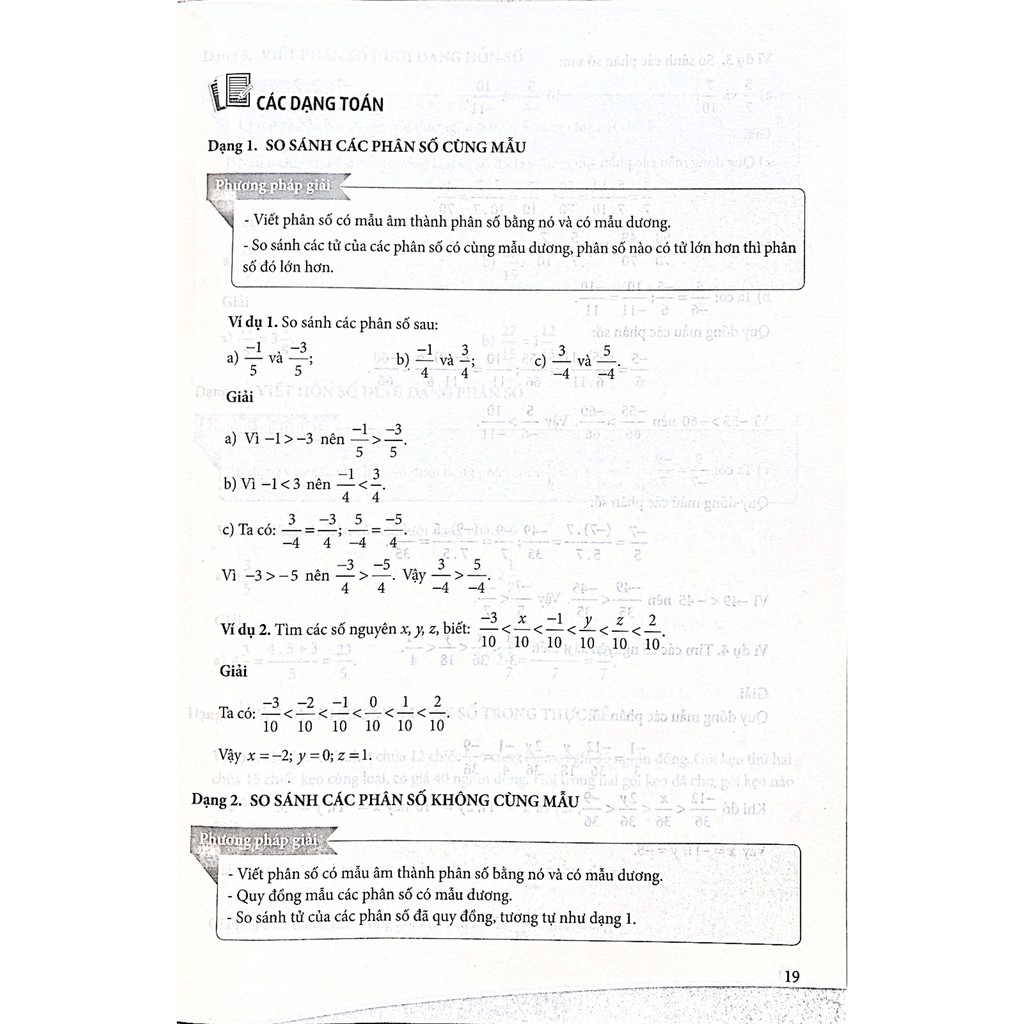 Sách - Các Dạng Toán Và Phương Pháp Giải Toán 6 - Tập hai