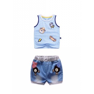 Set jean lydobb bé trai 12-30kg