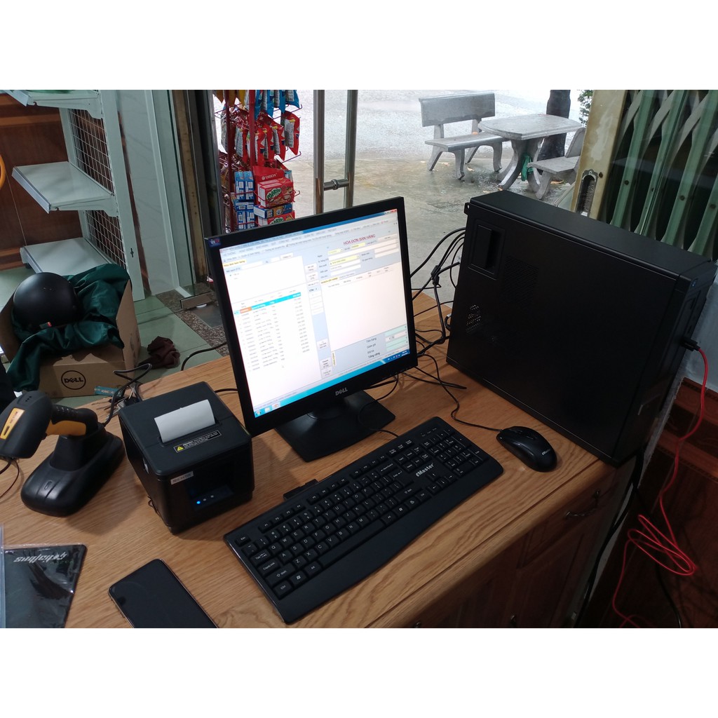 SALE Trọn bộ máy tính tiền quản lý bán hàng SHOP SỮA- NHÀ HÀNG-SHOP THỜI TRANG | BigBuy360 - bigbuy360.vn