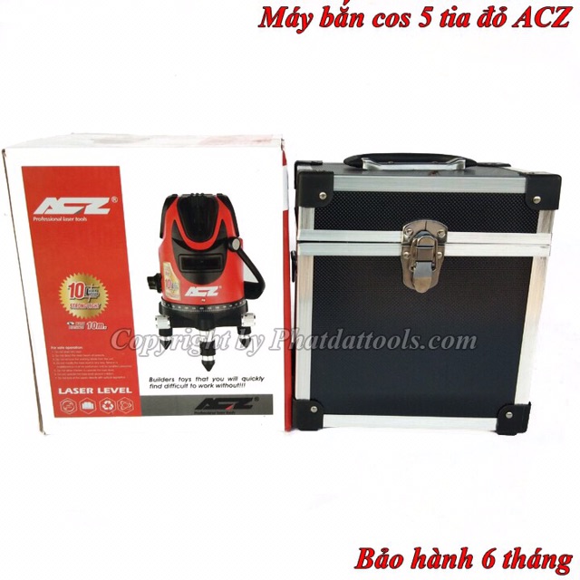 Máy Bắn Cốt Cân Mực Laser 5 tia Đỏ ACZ