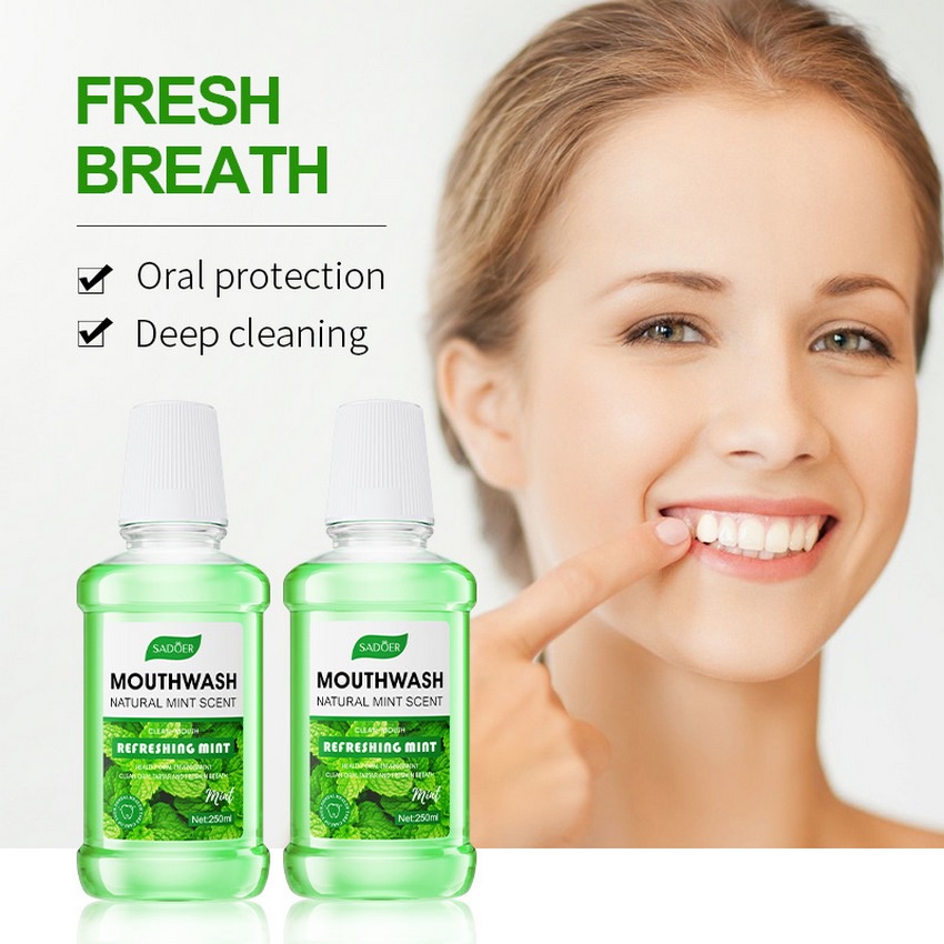 Nước xúc miệng Hoa Quả Thơm miệng sạch sẽ thơm tho Chai Nước Súc Miệng 250ml SIGO