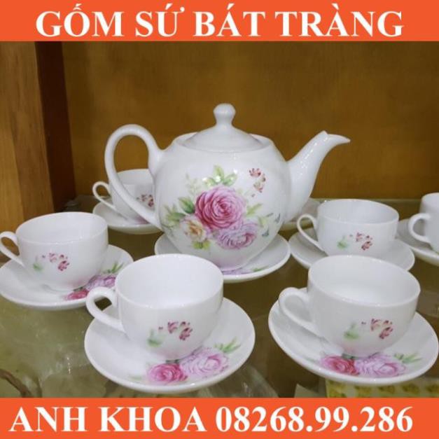 Mẫu ấm chén Bát Tràng ( được chọn mẫu) - Gốm sứ Bát Tràng Anh Khoa