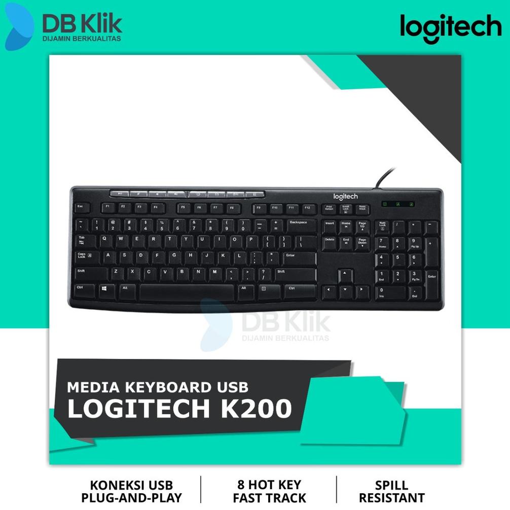 Bàn phím USB Logitech K200 Z8684