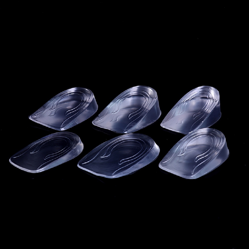 1 Cặp Đế Lót Giày Silicone Nâng Chiều Cao