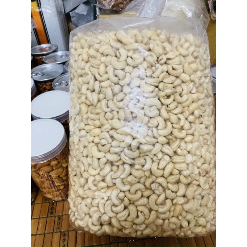 Hạt điều tách vỏ SỐNG trắng NGUYÊN hạt 500g