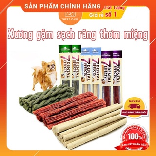 Xương gặm sạch răng thơm miệng cho cún 7 Dental Effects, xương thưởng, bánh thưởng cho chó