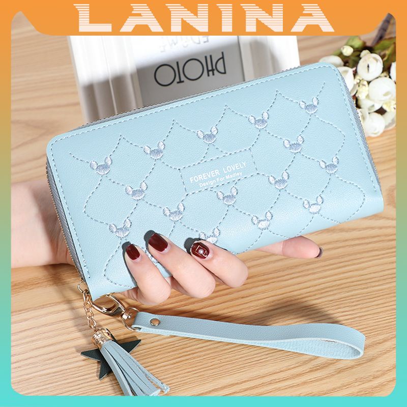 Ví nữ cầm tay đẹp giá rẻ thời trang cao cấp nhiều ngăn đựng tiền DA25