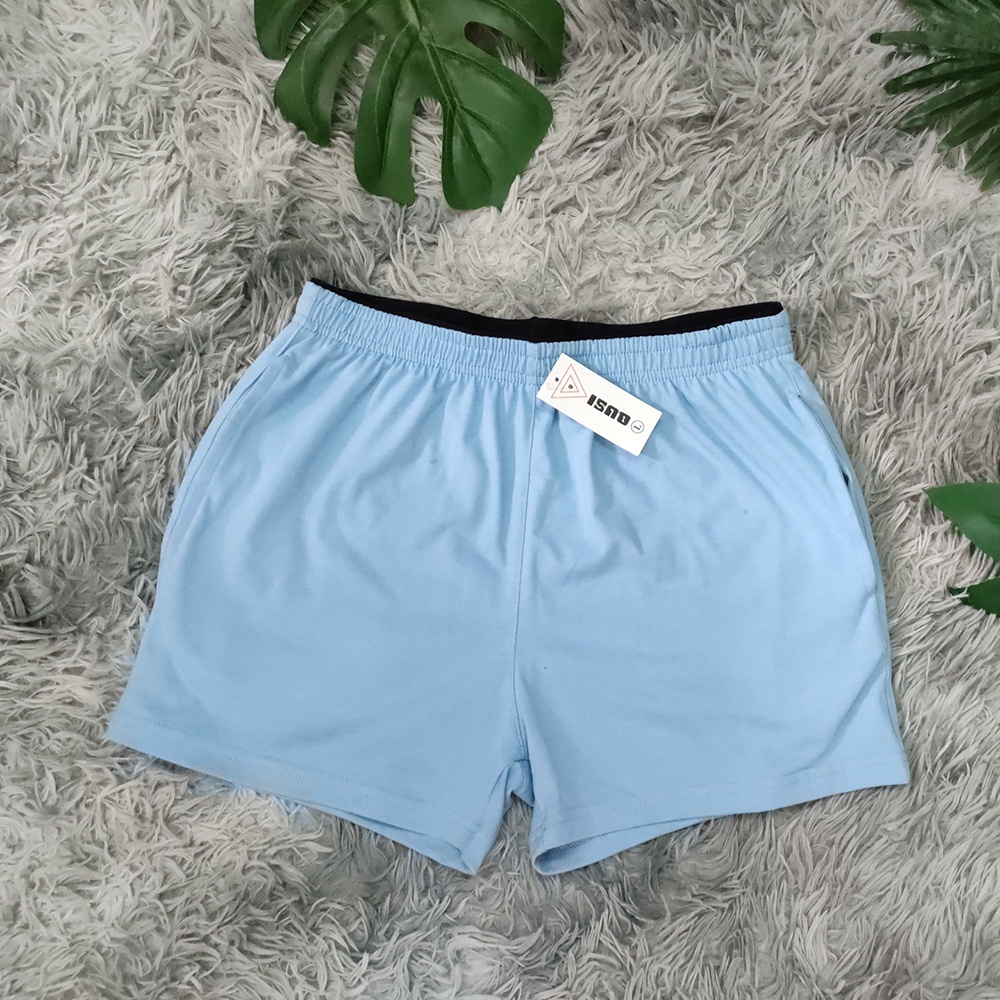 Quần đùi thun nam - mặc nhà đi gym
