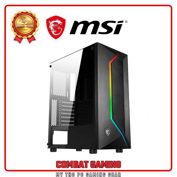 Vỏ Case MSI MAG VAMPIRIC 100L RGB STRIP New Chính Hãng