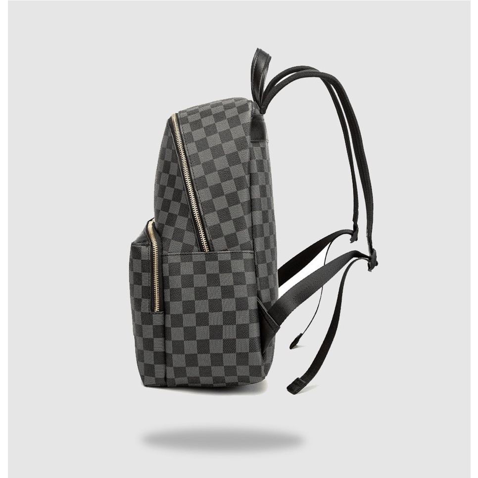 BALO DA HỌA TIẾT CARO / BALO THỜI TRANG / BALO LAPTOP