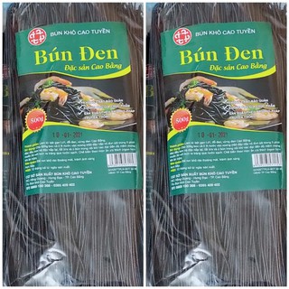 Mì bún gạo lứt Đen Cao Tuyền/Cao Bằng/ eaclean/ăn kiêng/giame cân (500g)