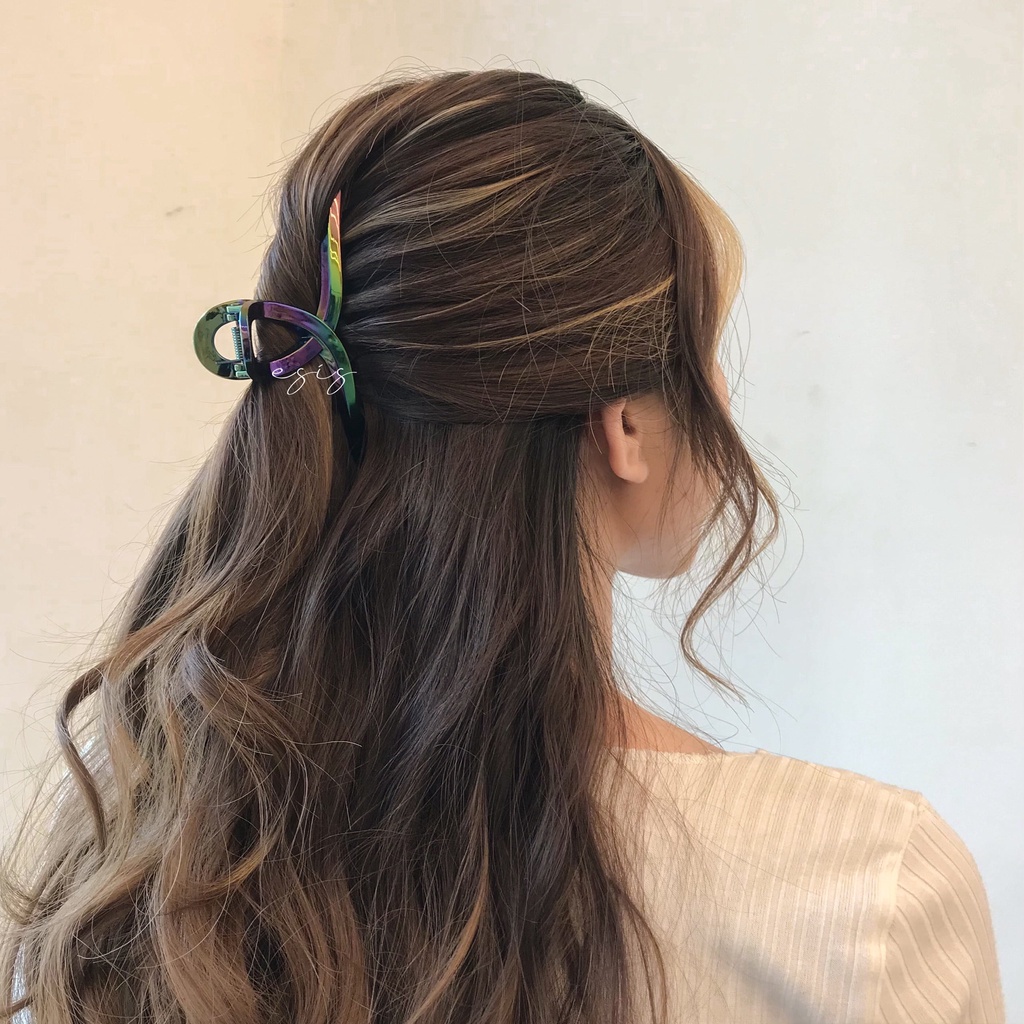 TỔNG HỢP KẸP TÓC⚡FREESHIP⚡KẸP GẮP CÀNG CUA, KẸP TÓC HÀN QUỐC, MÀU SẮC GALAXY HOT TREND PHỤ KIỆN TÓC ESIS ACCESSORRIES