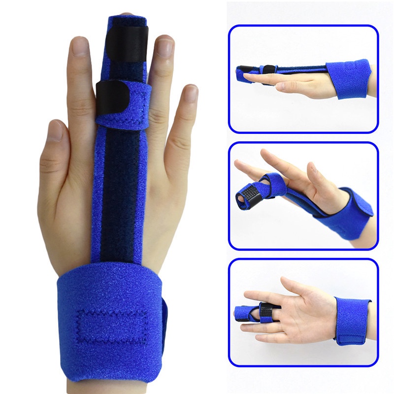 1 Nẹp Bảo Vệ Ngón Tay Có Thể Điều Chỉnh Kích Hoạt Hỗ Trợ Giảm Đau/M Đau Cổ Tay