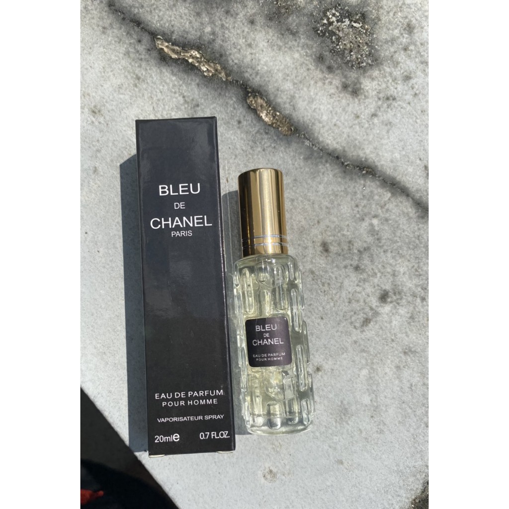 Nước hoa Nam Bleu de Chanel Eau de Parfum dạng xịt chỉ với 20ml mùi gợi cảm sang trọng tinh tế | BigBuy360 - bigbuy360.vn