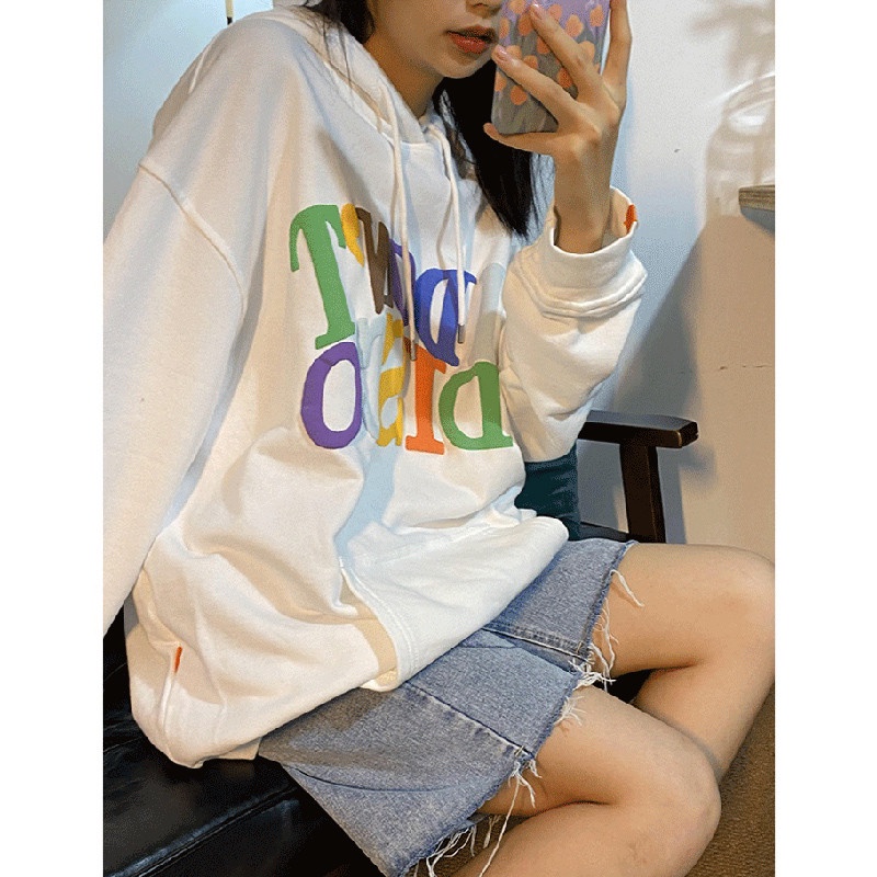 NRVP Mới Áo Hoodie Dáng Rộng Phong Cách Hàn Quốc 2021