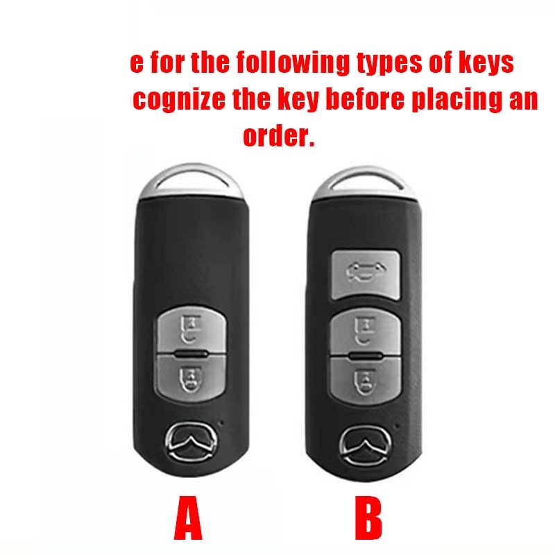 Vỏ Bảo Vệ Chìa Khóa Xe Hơi Mazda 2 3 5 6 2017 Cx-4 Cx-5 Cx-7 Cx-9 Cx-3 Cx 5 2 Nút Bấm Bằng Pc