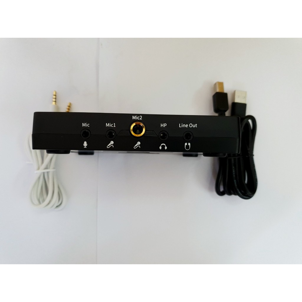 Sound Card thu âm XOX KS108- Bảo hành 12 tháng