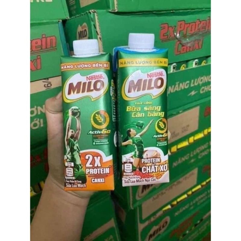 Thùng 24 chai Milo nắp vặn 220ml ( date tháng 11/2022)