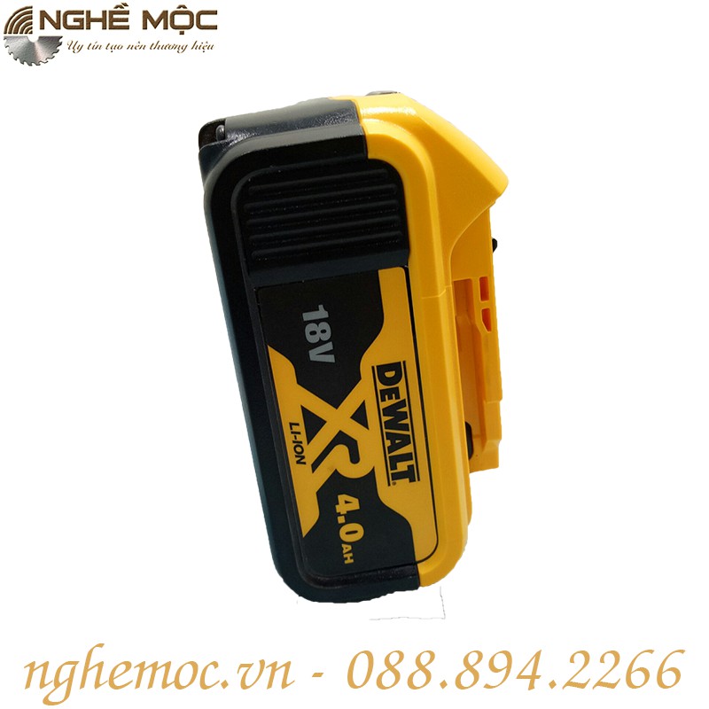 PIN DEWALT 18V 4.0Ah XR lion - Nghề Mộc