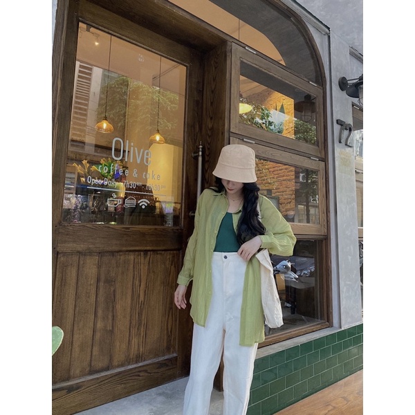 Áo Sơ mi gân vân đũi up